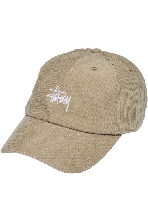 Stussy Mens Graffiti Cord Low Pro Hats Brown - CIVKJ4206